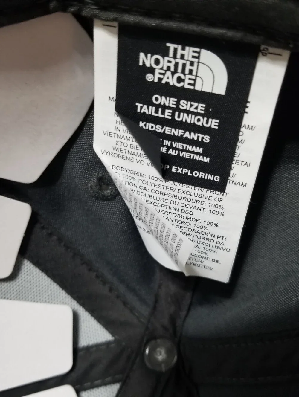 NEW! The North Face Gray Baseball Cap NWT